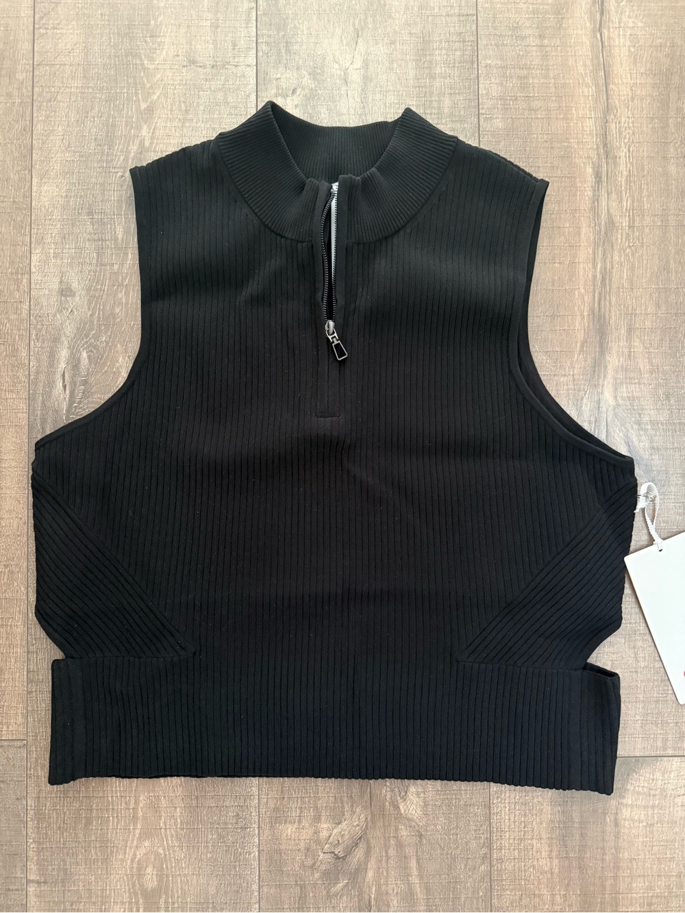 Lululemon Open Back Half-Zip Sweater Tank